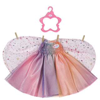 Robe arc-en-ciel née de bébé 43 cm