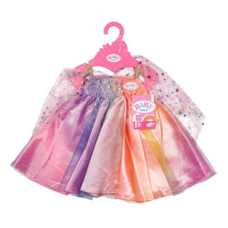 Robe arc-en-ciel née de bébé 43 cm
