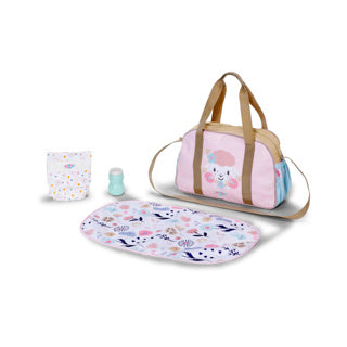 Fleur du sac à changement de bébé né