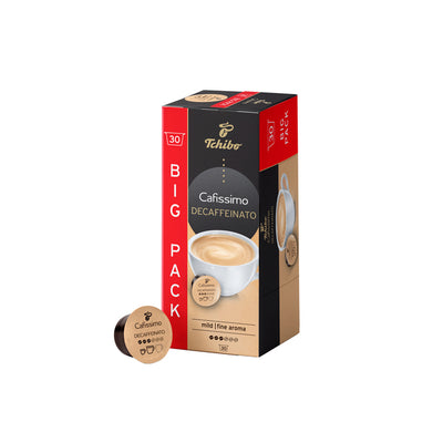 Pack Tchibo cafissimo décaféinato (4x 30 pièces)
