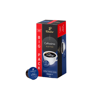 Pack de kräftig à café Tchibo cafissimo (4x 30 pièces)