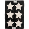 Creativ company décorations à suspendre, étoile, dim. 7x7 cm, blanc, 6 pièces 1 boîte