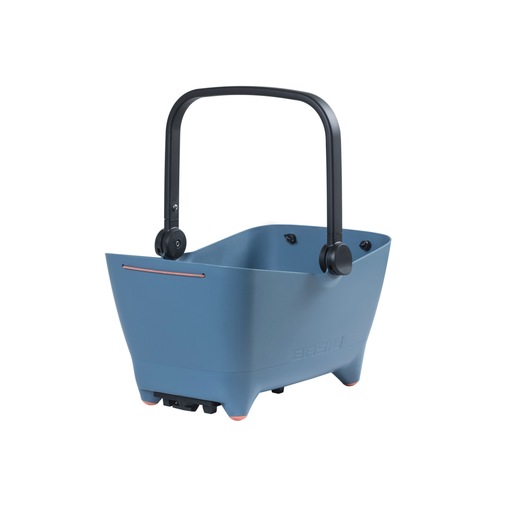 Basil Buddy MIK - panier à vélo pour chien - bleu