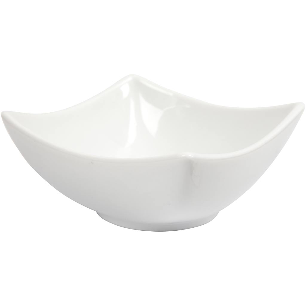 Bol Creativ company, h : 4,5 cm, d 10 cm, blanc, 12 pièces 1 boîte