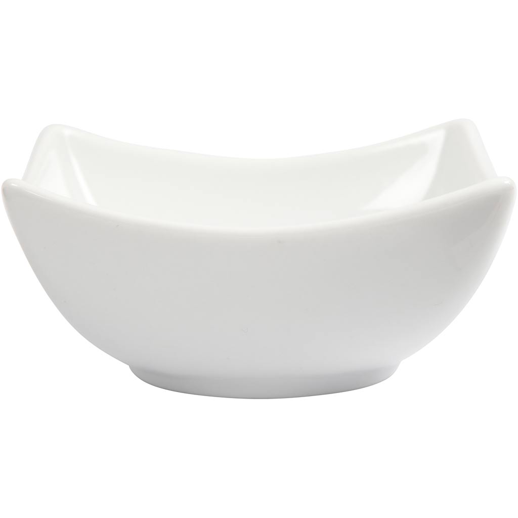 Bol Creativ company, h : 4,5 cm, d 10 cm, blanc, 12 pièces 1 boîte