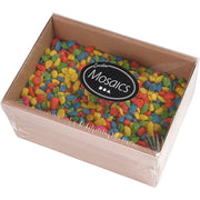 Pierres mosaïque Creativ company, taille 8-10 mm, épaisseur 5 mm, couleurs vives, 2 kg 1 boîte - afbeelding 2