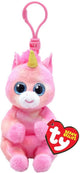Ty Beanie Babies Bellies Clip Skylar Unicorn, 10cm