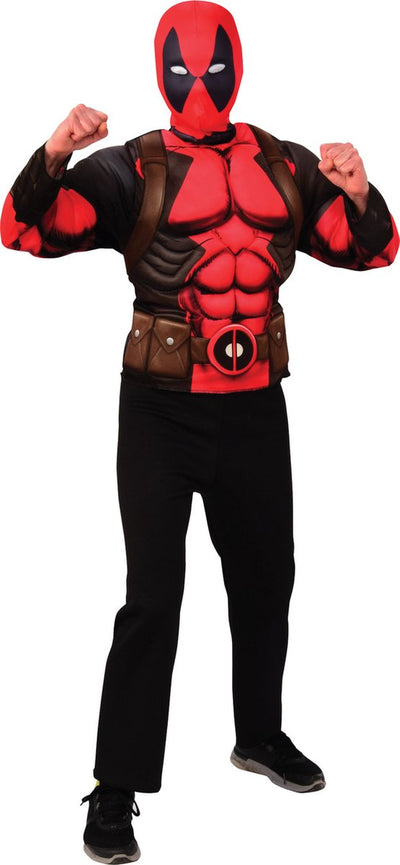 Rubies france - haut et chapeau Deadpool adolescent - 152 164 (13-14 ans)