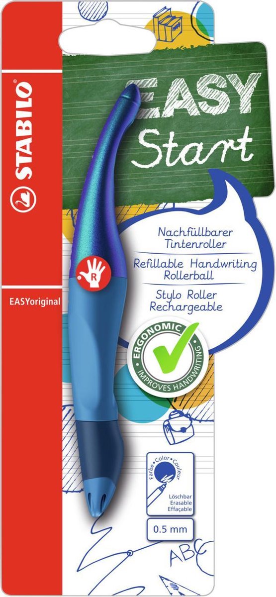 Stabilo easyoriginal holographe bleu r