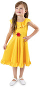 Petites aventures - robe virevoltante beauté jaune – taille (98-110)