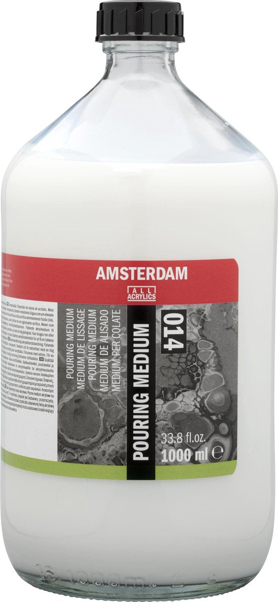 Amsterdam toutes acryliques amsterdam • médium pouring 014 bouteille 1000ml