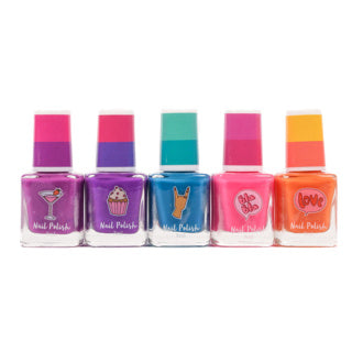 Créez-le! Couleur de vernis à ongles changeant 5 pack
