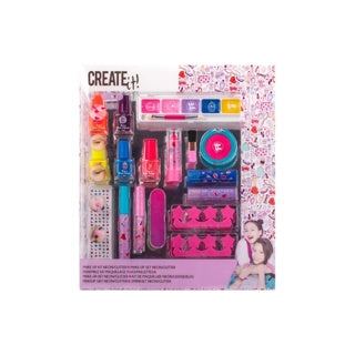 Créez-le! Boîte de maquillage de beauté paillettes néon