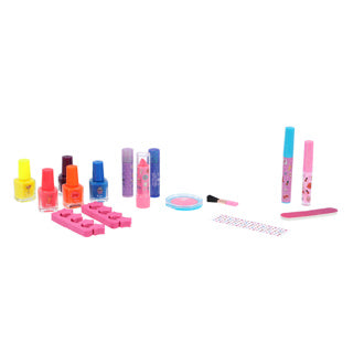 Créez-le! Boîte de maquillage de beauté paillettes néon