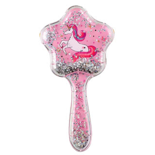 Brosse à cheveux avec paillettes | 9 pièces