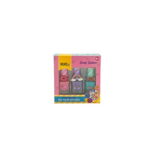Créez-le! Polon de ongles d'explosion de bonbons, 3e.