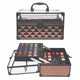 Valise à maquillage décontractée cadre noir