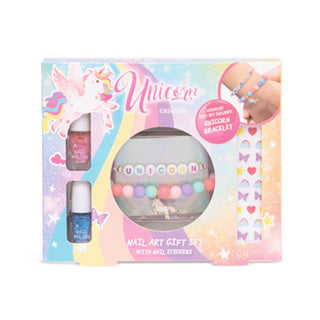 Casuelle Unicorn Nail Art avec bracelet