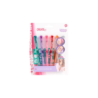 Créez-le ! stylos gel pour tatouage, 6 pcs.