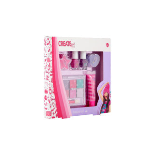 Créez-le ! set de maquillage rose lilas | 6 pièces