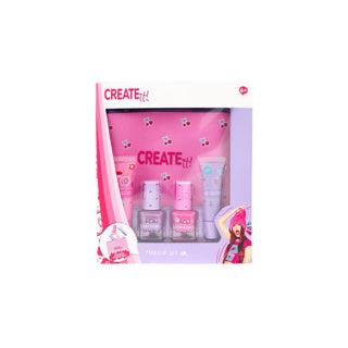 Créez-le ! set de maquillage avec étui | 6 pièces
