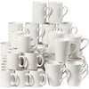 Tasses Creativ company, h: 7-10 cm, blanc, 48 pièces 1 boîte