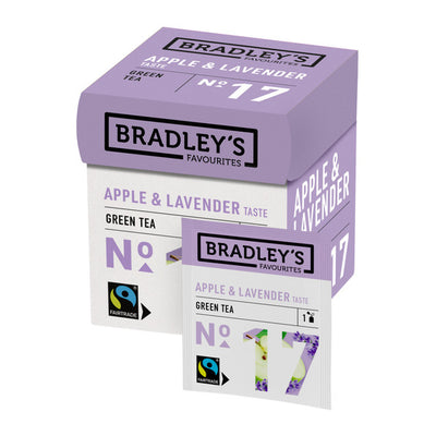 Thé vert pomme lavande favoris de Bradley no. 17 (72x 1,75g)