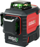 Levelfix base verte laser cône 3D 3x360° set incl. trépied, 2 piles
