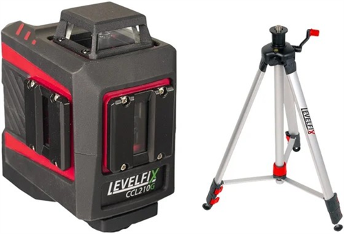 Laser ligne 2d vert Levelfix ccl210g, lignes h-2 v 360°