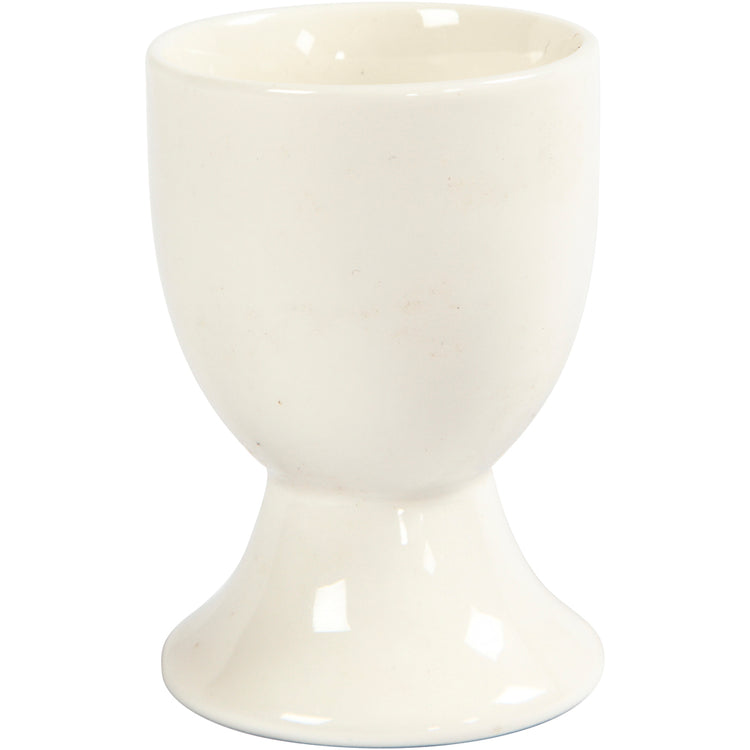 Coquetier Creativ company, h : 6,5 cm, blanc cassé, 12 pièces 1 boîte