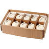 Tirelire Creativ company, h : 8 cm, l : 8,5 cm, blanc cassé, 10 pièces 1 boîte