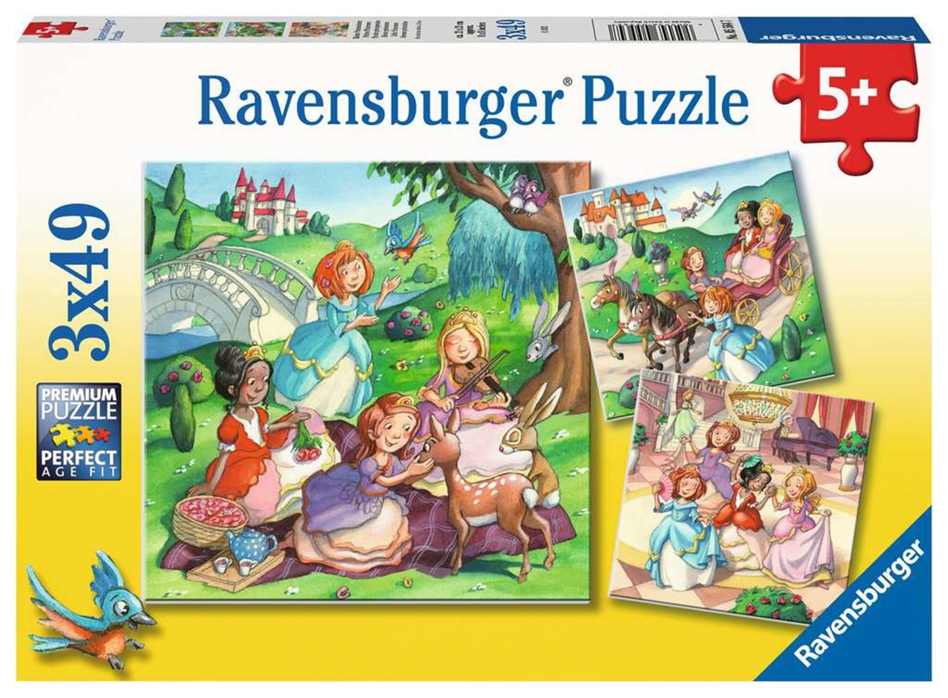 Ravensburger petites princesses 3x49pcs