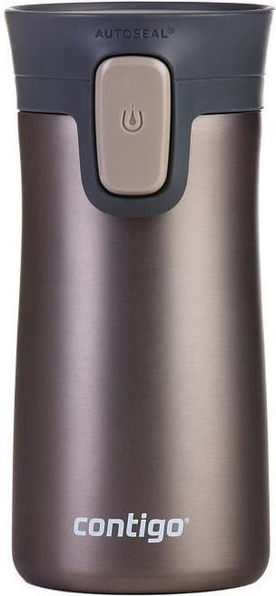 Contigo pinnacle autoseal tasse thermos - latte trans mat - tasse à emporter en acier inoxydable, tasse isolée, étanche, tasse à café à emporter, tasse de voyage avec couvercle facile à nettoyer, sans BPA, 300 ml