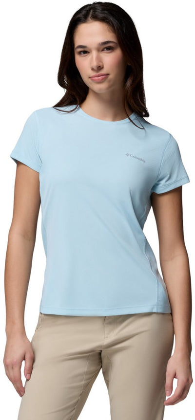 Chemise outdoor femme Columbia Zero Rules™ Light ss Crew - marine light