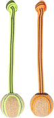 Flamingo juru - chiens jouets - corde à tirer hs juru + balle réfléchissante 33x7x7cm assortiment - 1er - 190501 - 1er