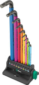 Wera 950 9 HEX-PLUS MULICOLOUR 3 SIP SIP SET