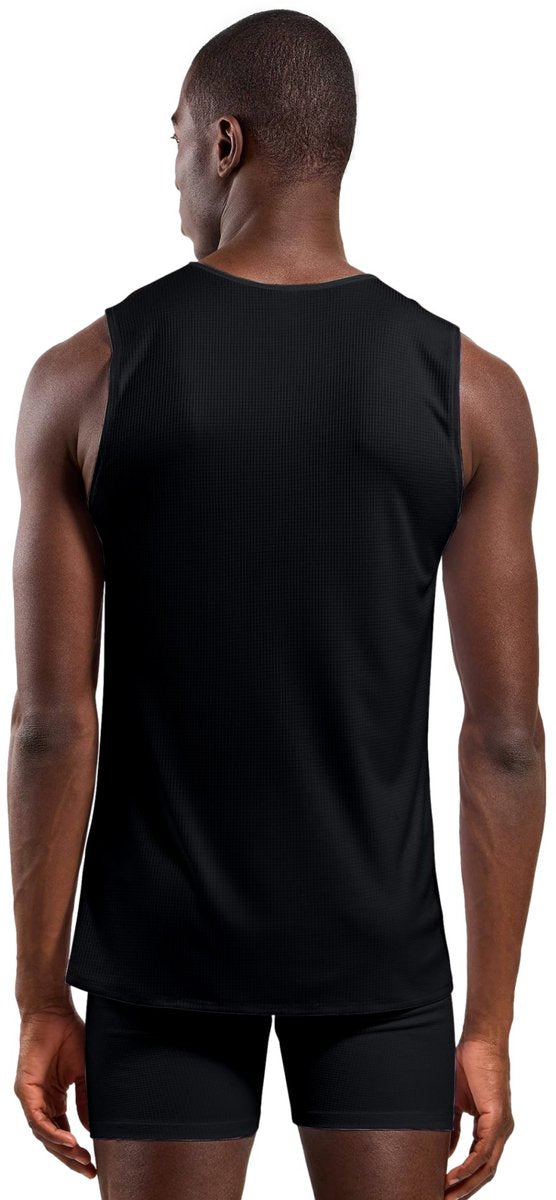Odlo maillot de corps active light à col rond - homme - noir - l