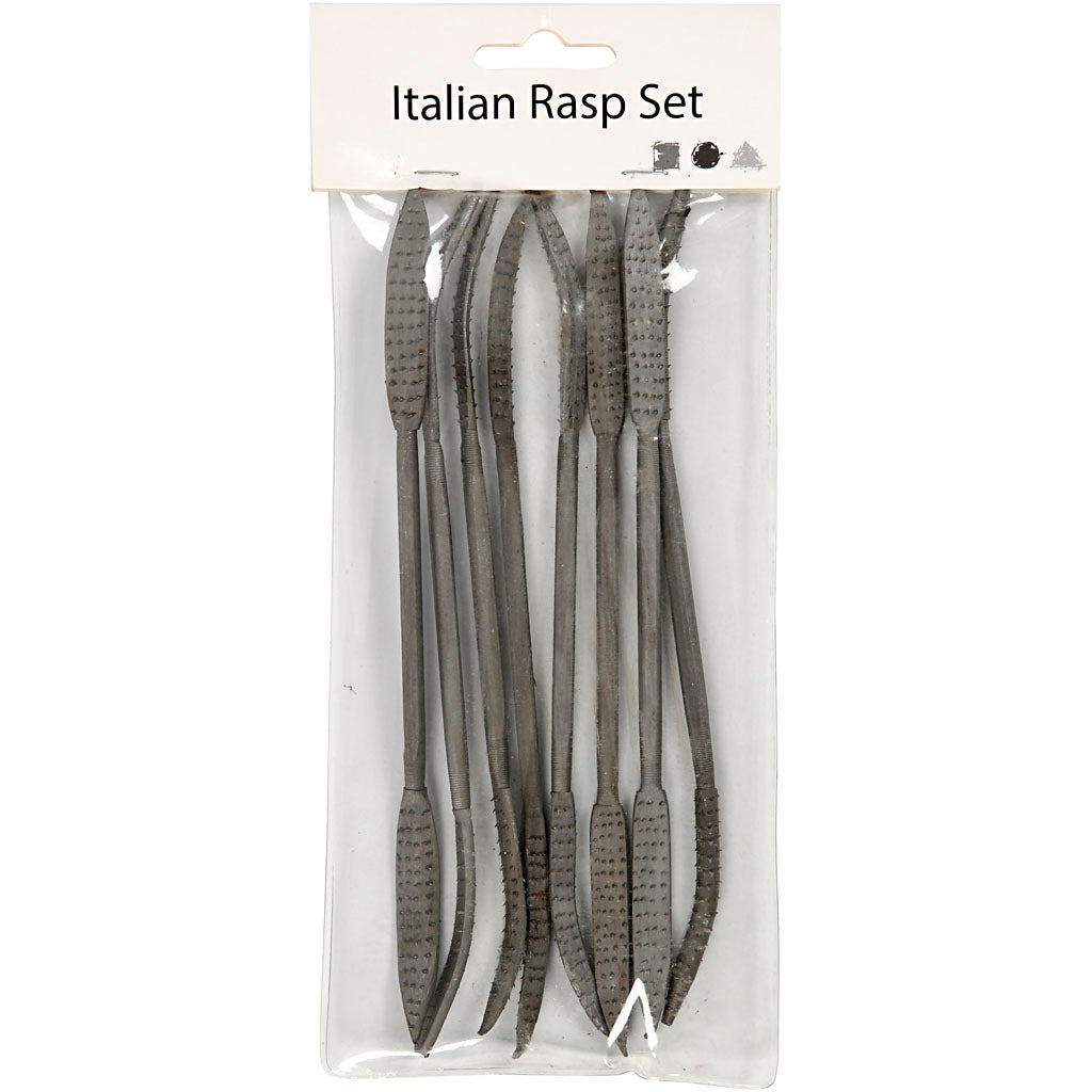 Râpes italiennes Creativ company, 8 pièces 1 boîte