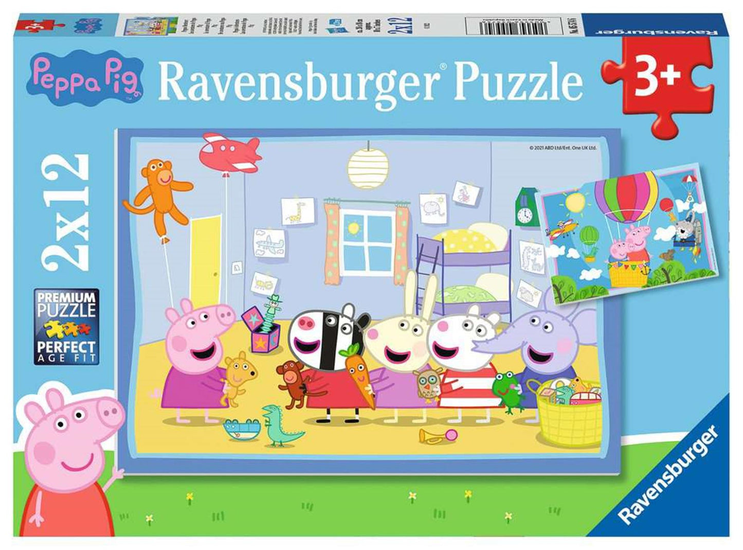 Ravensburger - Les aventures de Peppa Pig Puzzle 12 pièces