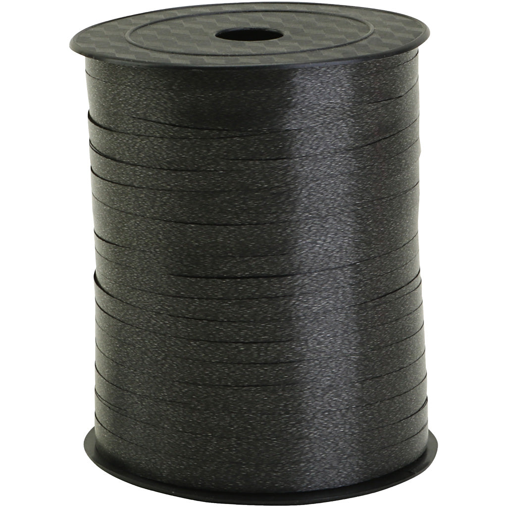 Creativ Company Giftin, b: 5 mm, noir, 400 m 1 rouleau