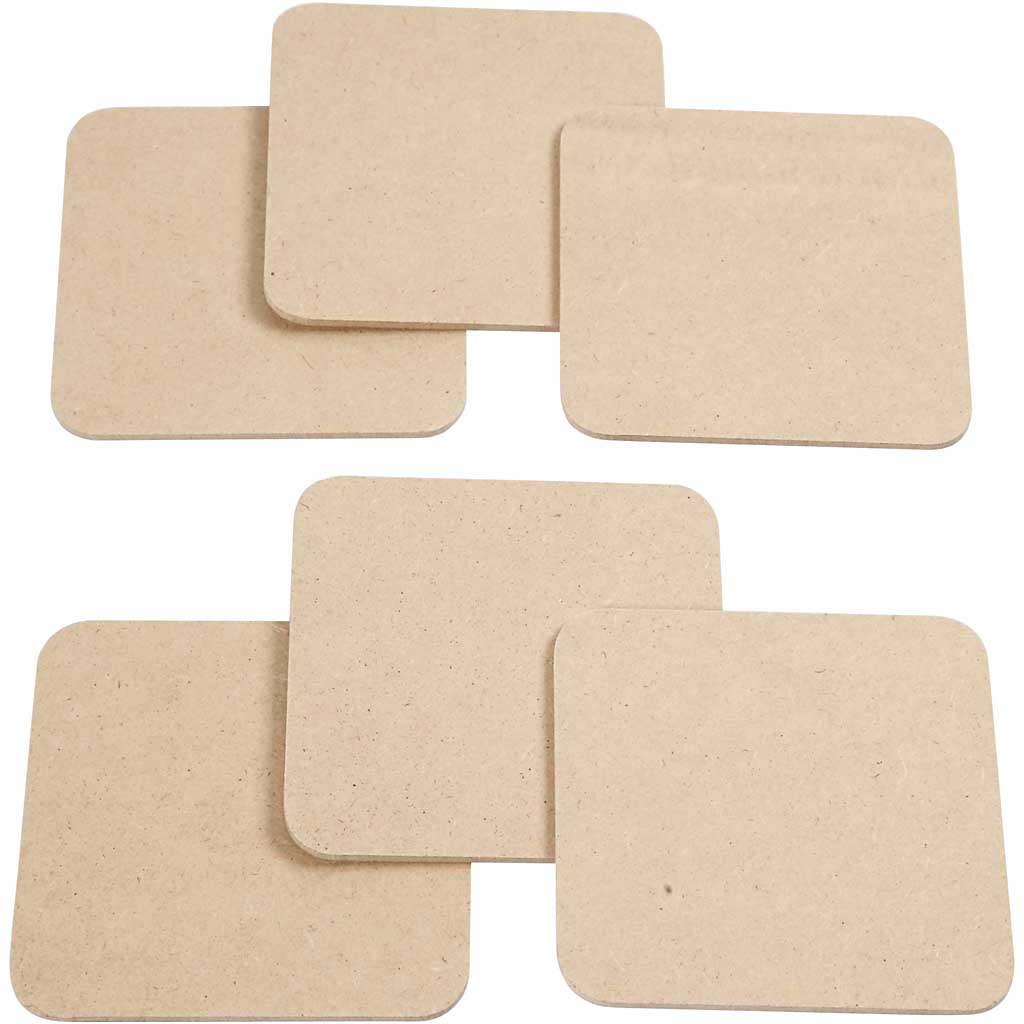 Coasters MDF, 6e.