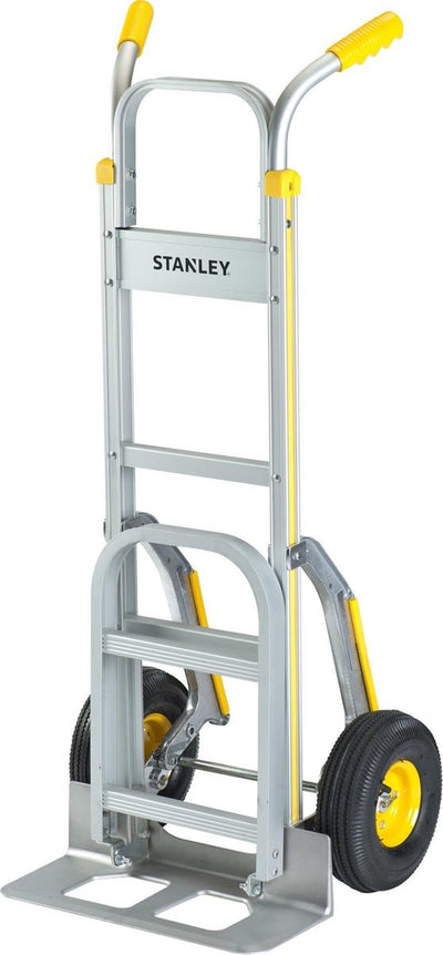 Diable Stanley ht514 - max. 200kg - plateforme pliable - aluminium - 51 x 80 x 123 cm - jaune argent