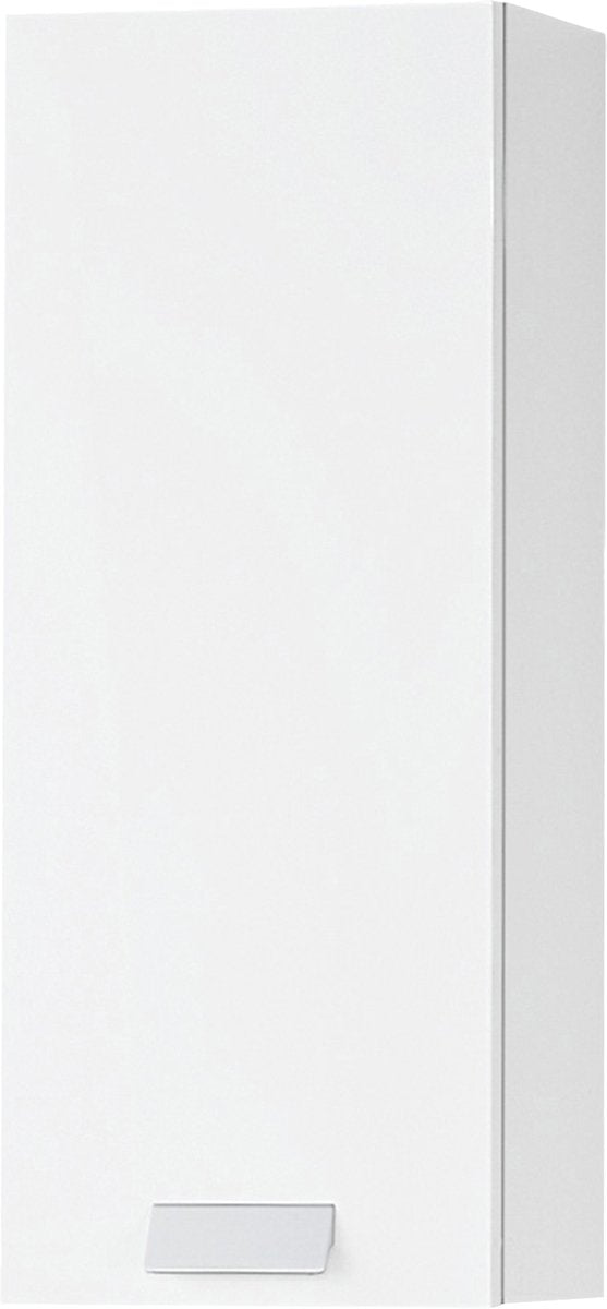 Armoire à miroir Differnz 30x75x21cm avec miroir MDF blanc