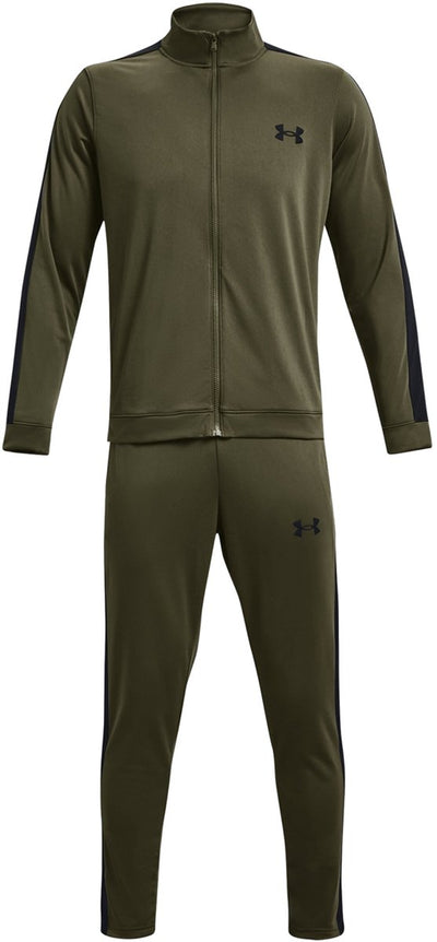 Under Armour UA Rival Knit Track Suit-GRN Survêtement pour Homme - Marine OD Vert - Noir