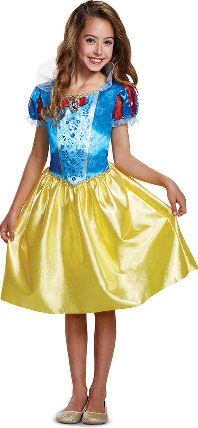Déguisement princesse disney - Blanche Neige, Blanche Neige Classique, taille xs (3-4 ans), fille