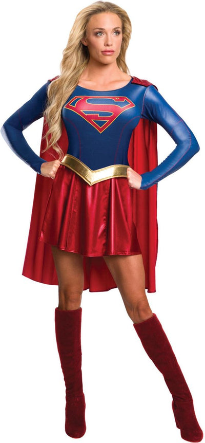 Rubies uk - costume de la série supergirl pour femmes - petit - costumes pour adultes