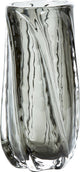 Vase parangon Woood bepurehome - verre - anthracite - 27x12x12