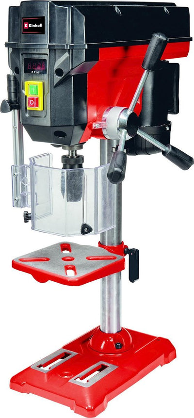 Perceuse à colonne Einhell te-bd 550 e - 550 w - 450-2 500 t min - b16 - mandrin sans clé : ø1-13 mm - max. profondeur de perçage : 60 mm - table de perçage : 170x170 mm - table de perçage inclinable, rotative et réglable en hauteur