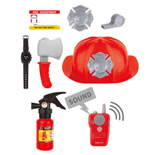 Ensemble de costumes de pompiers avec accessoires