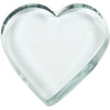 Creativ Company Glass Hart transparent 9x9cm, 10e.